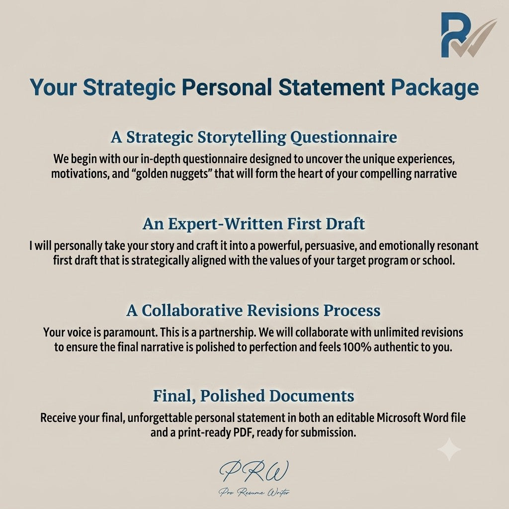 Personal Statement Writing Service | 24-Hour Delivery